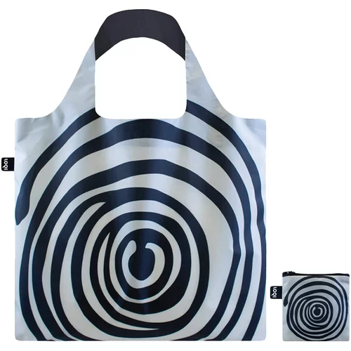 Loqi Louise Bourgeois - Spirals Black Recycled Bag