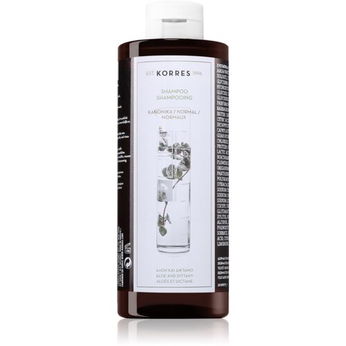 Korres Aloe &amp;amp; Dittany nežni &amp;scaron;ampon za vsakodnevno uporabo 400 ml Slike
