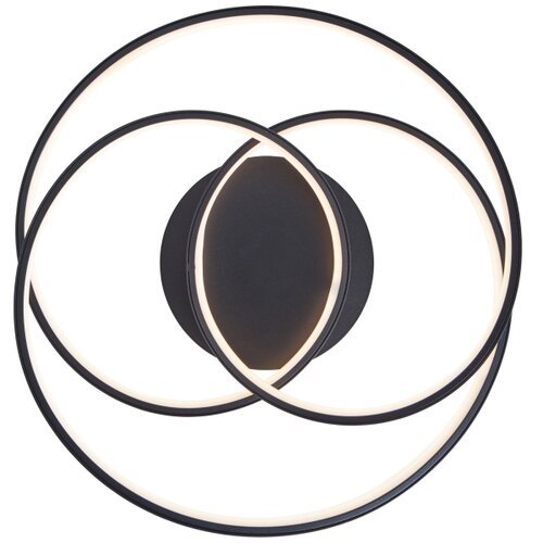 Brilliant LED stropna svetiljka LABYRINTH LED/40W/230V, prečnik 39,5 cm, crna Slike