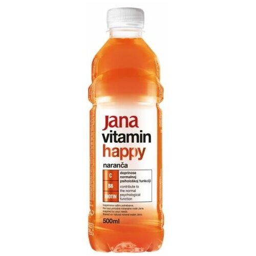 Jamnica Jana vitamin happy narandža mineralna negazirana voda 1,5L pet Slike
