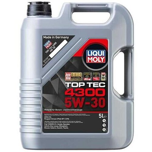 LIQUI-MOLY motorno olje Top Tec 4300 5W-30, 5L, 2324 Cene