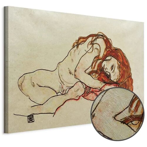  Slika - Egon Schiele &ndash; Crouched Girl With Bowed Head 30x20 Premium Print Cijene