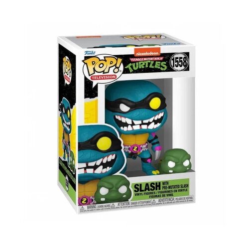 Funko POP! &amp;amp; Buddy: TMNT &amp;ndash; Slash &amp;amp; Pre-mutated Turtle Slash Slike
