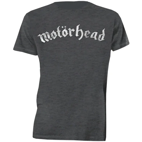 Motörhead Košulja Distressed Logo Charcoal L