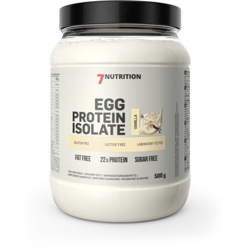 7NUTRITION Egg Protein Isolate 500 g &amp;ndash; Izolat proteina jajeta bez laktoze Slike