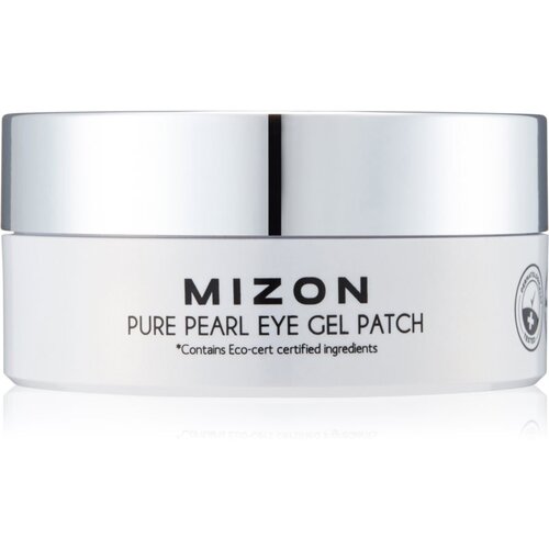 Mizon Pure Pearl Eye Gel Patch hidrogel maska za predel okoli oči proti oteklinam in temnim kolobarjem 60 kos Cene