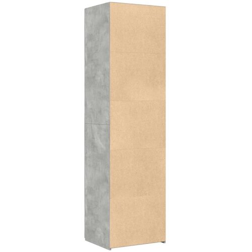  Visoka komoda boja hrasta 50x42 5x185 cm od konstruiranog drva Slike