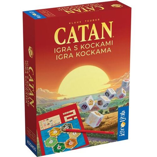 IGROLJUB družabna igra Catan s kockami Slike
