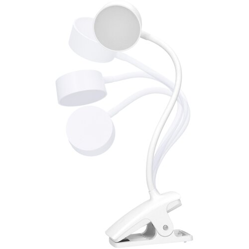 Solight WO3001-W- LED prigu&amp;scaron;iva fleksibilna lampa sa stezaljkom LED/2W/5V 3000/4000/6500K bela Slike