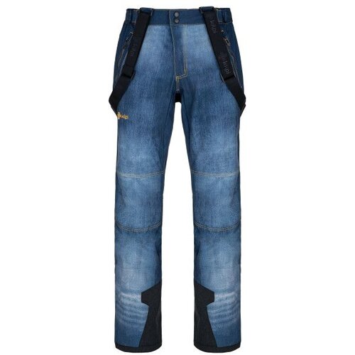 Kilpi Men&amp;#039;s softshell ski pants JEANSO-M DARK BLUE Slike