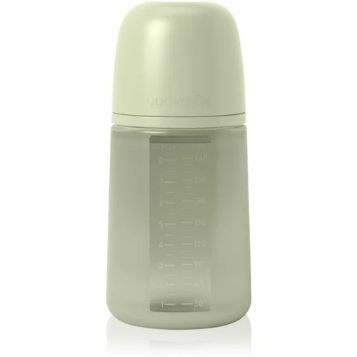 Suavinex Colour Essence SX Pro steklenička za dojenčke Medium Flow - Jungle Green 240 ml