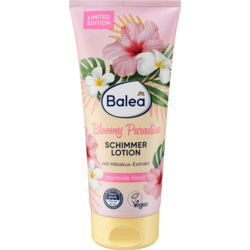 Balea bloomy paradise losion za telo sa šljokicama 200 ml Slike