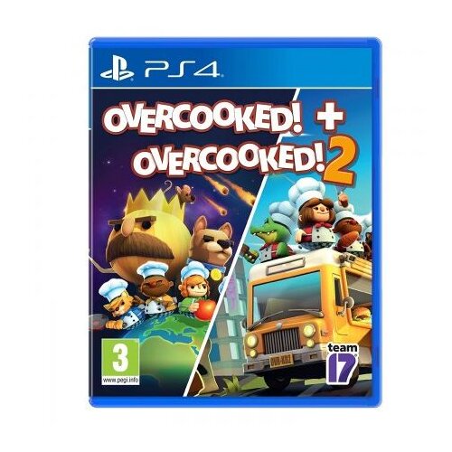  Overcooked + Overcooked 2 Double Pack (PS4) Cene