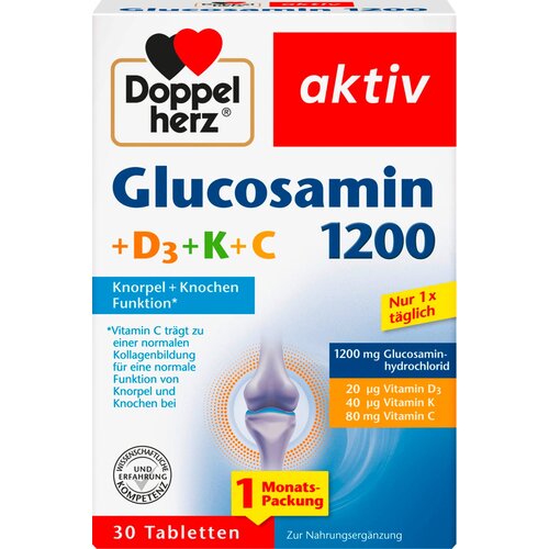 Doppelherz aktiv glukozamin 1200 - 30 Komadi Slike