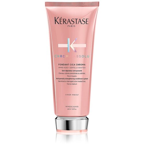 K&amp;eacute;rastase Chroma Absolu Fondant Cica Chroma regenerator za jačanje o&amp;scaron;tećene i obojene kose 200 ml za žene Slike