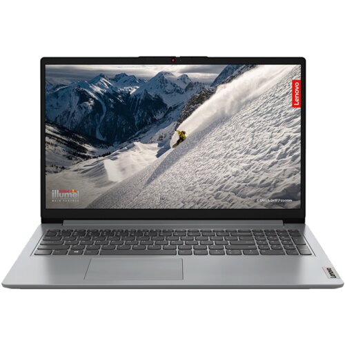Lenovo laptop 15.6&amp;quot; 82VG00UCSC, amd ryzen 5 7520U 2.8 ghz, 16GB, ssd 1 tb, ideapad 1 15AMN7, sivi Slike
