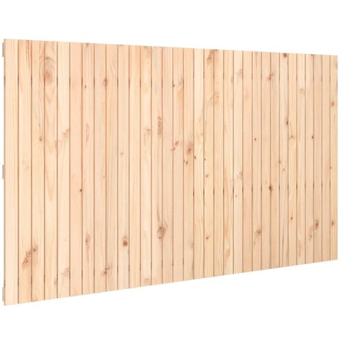 Maison Chic Stensko posteljno vzglavje - Vzglavna omarica 204x3x110 cm trdna borovina, (22078127) Cene