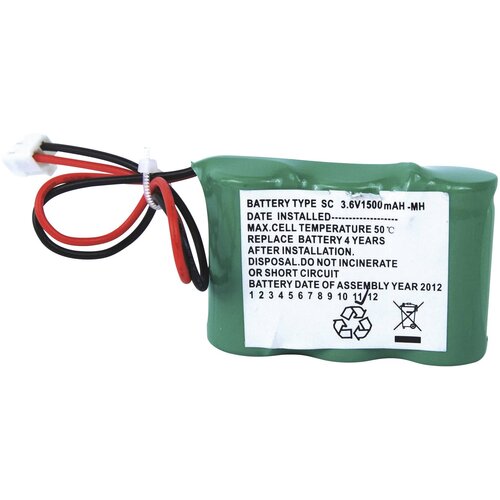 Beltrona Akumulator za zasilno razsvetljavo poti umika 1500 mAh s priključkom\, primerno za ELRO NV52 3.6 V ELRH3AA1500 1500, (20641290) Cene