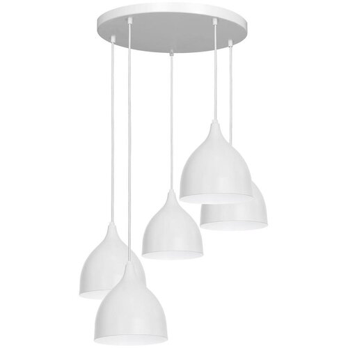  Luster na sajli NOAK 5xE27/15W/230V siva Cene