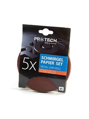 Protech Papir brusni set 5/1 G120 F125 PTC Slike