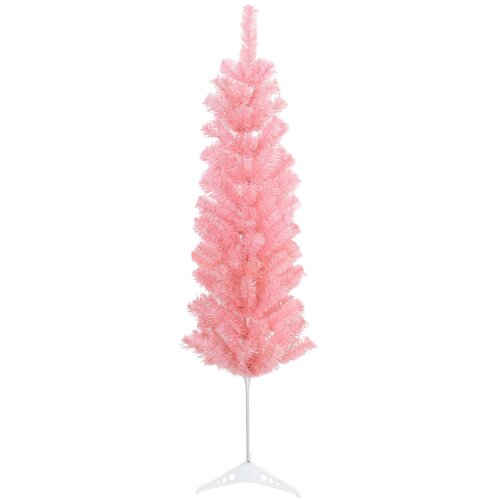  Umjetno usko božićno drvce s kuglicama 120 cm 150 LED lampica Slike