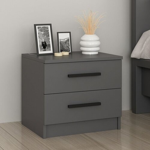 Hanah home Kale - 4921 Anthracite Nightstand Cene
