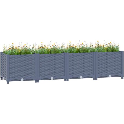  Povi&amp;scaron;ena gredica 160x40x38 cm od polipropilena Slike