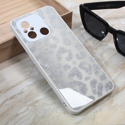  Torbica shiny glass za xiaomi redmi 12C bela Cene