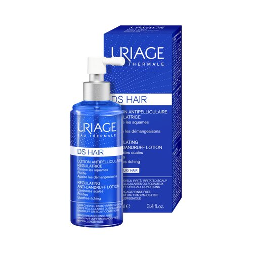 Uriage DS Hair Regulating Anti-Dandruff Lotion sprej protiv peruti i za smirenje vlasi&amp;scaron;ta 100 ml unisex Slike