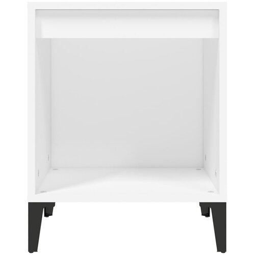  Noćni ormarići 2 kom Bijela 40x35x50 cm Slike