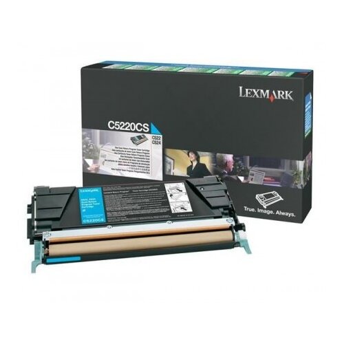 Lexmark C522n C524 toner cartridge cyan standard capacity 3.000 pages 1-pack return program Cene