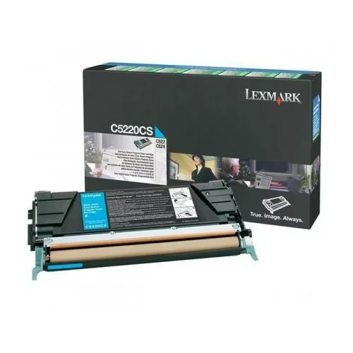 Lexmark C522n C524 toner cartridge cyan standard capacity 3.000 pages 1-pack return program