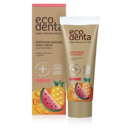 Ecodenta dečija pasta za zube bez fluora COSMOS ORGANIC Slike