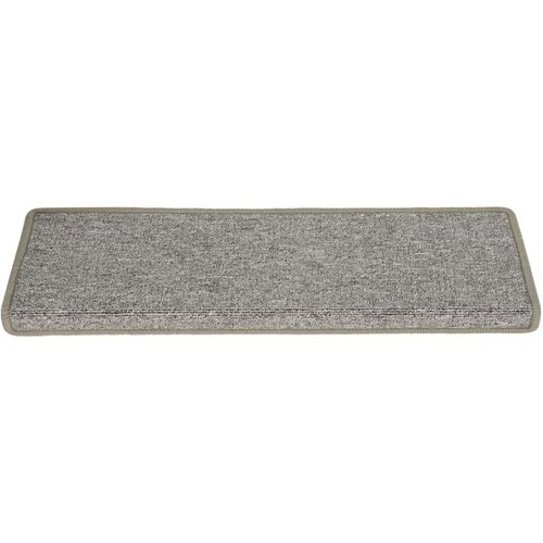  Tepisi za stepenice 15 kom 65x21x4 cm bijelo-sivi Slike