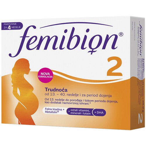 Merck femibion 2 od 13. - 40. nedelje trudnoće i period dojenja 100365 Cene