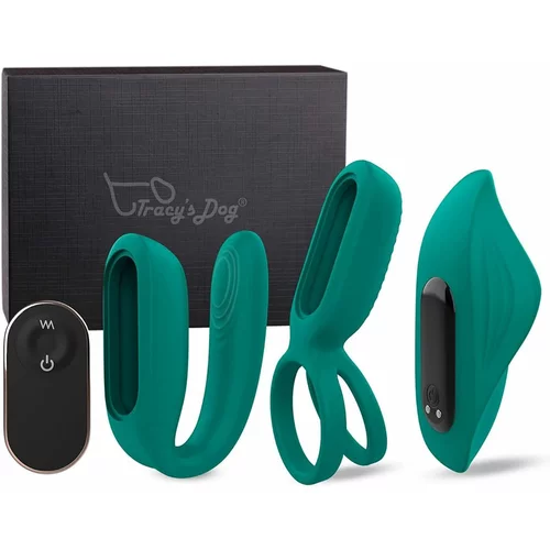Tracy's Dog Vibrating Versatile Sex Toy Kits for Couples Green