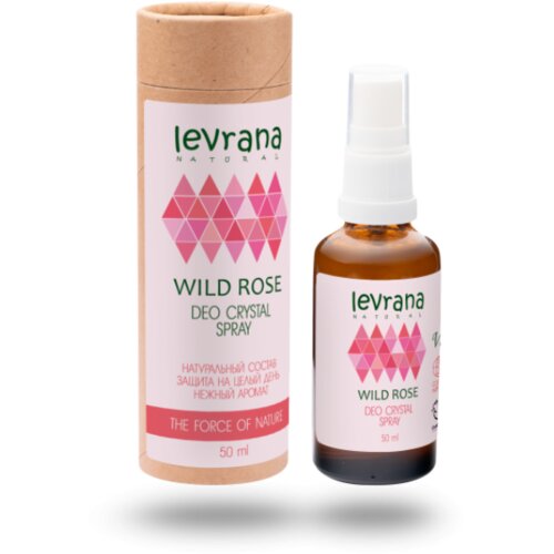 LEVRANA Dezodorans DIVLJA RUŽA organic certified 50 ml Cene