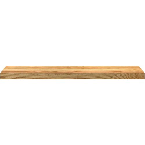  Prozorske klupice 2 kom svijetlosmeđe 90x20x2 cm masivne hrast Slike