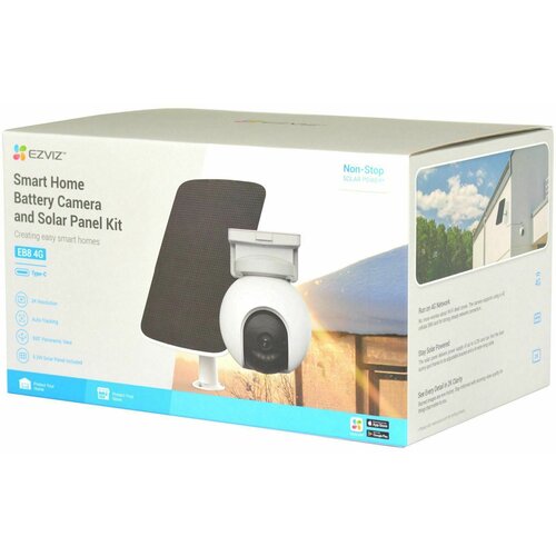 Ezviz IP kamera 4.0MP brezžična PT EB8 4G LTE +solarni panel E CS-EB8/SP, (21209344) Cene