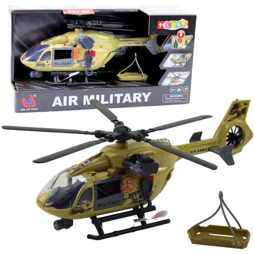 Vojni helikopter za igru Military Hook sa zvučnim i svjetlosnim efektima 1:14 - maslinasti Cijene