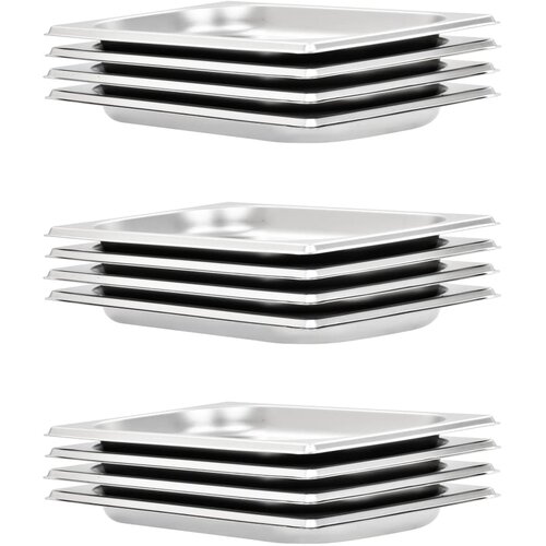  Posude Gastronorm 12 kom GN 1/4 20 mm od nehrđajućeg čelika Cene