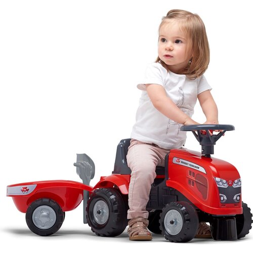 Falk traktor poganjalec Ferguson s prikolico Slike