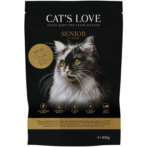 Cat&amp;#039;s Love Cat&amp;acute;s Love Senior raca - Varčno pakiranje: 2 x 400 g Slike