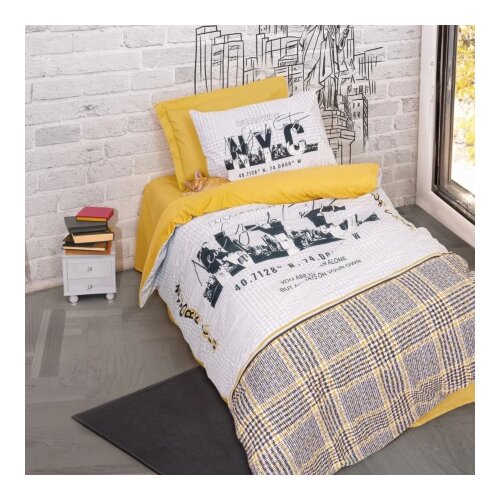 Dekordom posteljina cb ranforce single 140x200 - girls&boys - worldwide ( 025304 ) Slike