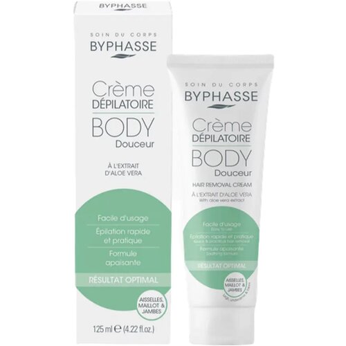 Byphasse krema za depilaciju Aloe vera 125 ml Slike
