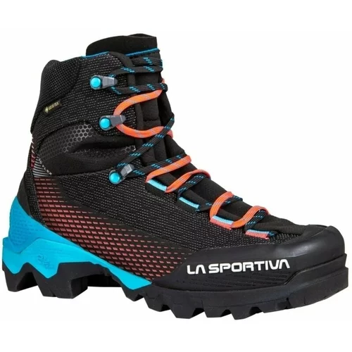 La Sportiva Ženski pohodni čevlji Aequilibrium ST GTX Black/Hibiscus 40,5