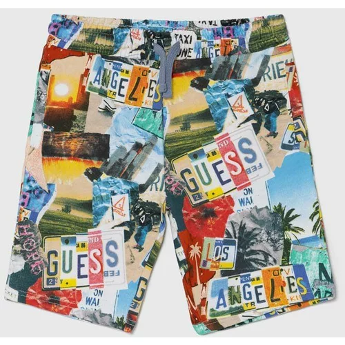Guess Otroške bombažne kratke hlače