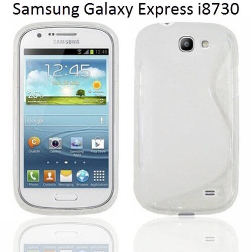  Gumijasti / gel etui S-Line za Samsung Galaxy Express i8730 - beli Slike