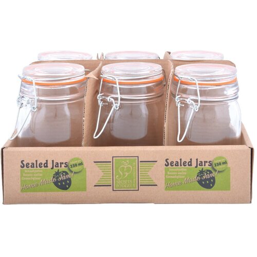 Esschert Design Komplet 6 kozarcev za vlaganje v &amp;scaron;katli Garden, 230 ml Slike