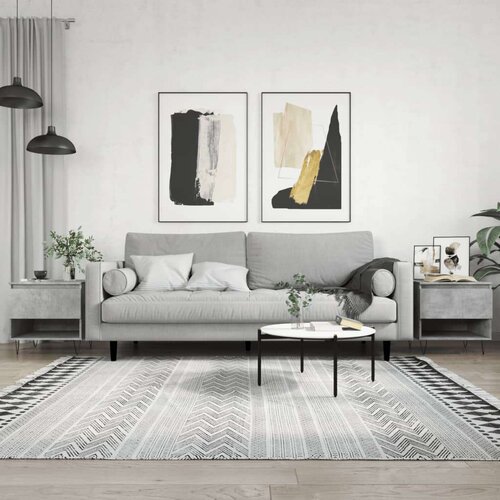 vidaXL Stolići za kavu 2 kom boja betona 50x46x50 cm konstruirano drvo Cene